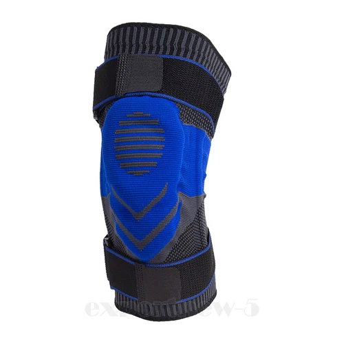 Knee Brace Compression Sleeve Support with Gel Pad Side Stabilizers Patella Wrap - Picture 24 of 57
