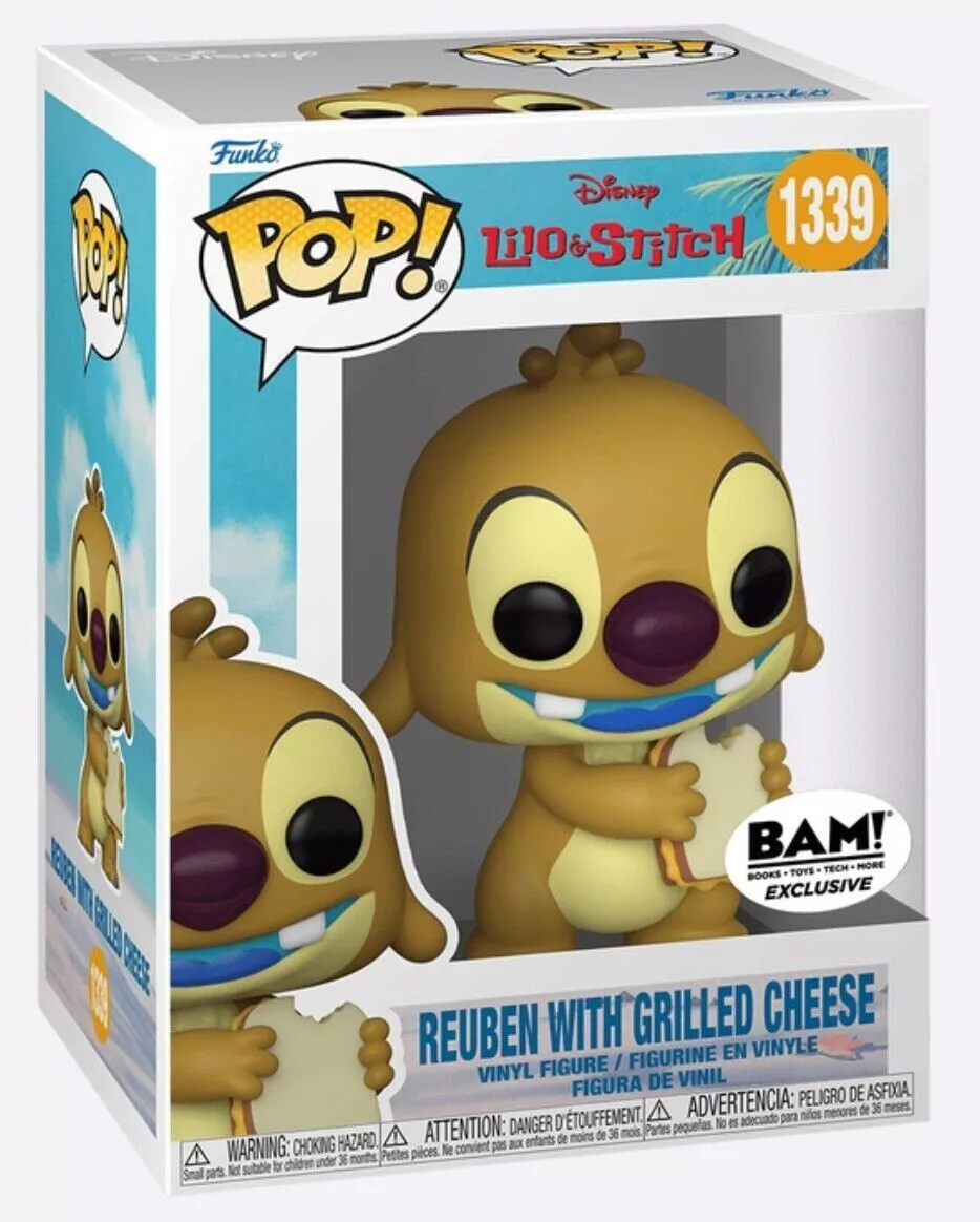 Reuben with Grilled Cheese Pop! Vinyl - Lilo & Stitch (Exclusive): Funko:  889698711203