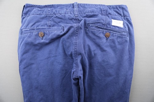 Pantalones chinos forrados de frente plano para hombre Abercrombie and Fitch talla 32x34 (MSR 32x33) - Imagen 11 de 12