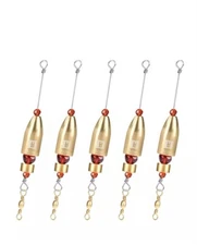 6 Bags Carolina Ready Rigs for Bass Fishing Saltwater 5pcs Brass bundle