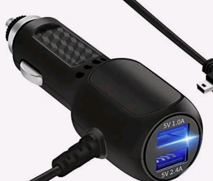 Plozoe 12V-24V to 5V Micro USB Dash Cam Hardwire Kit for Dashcams-image