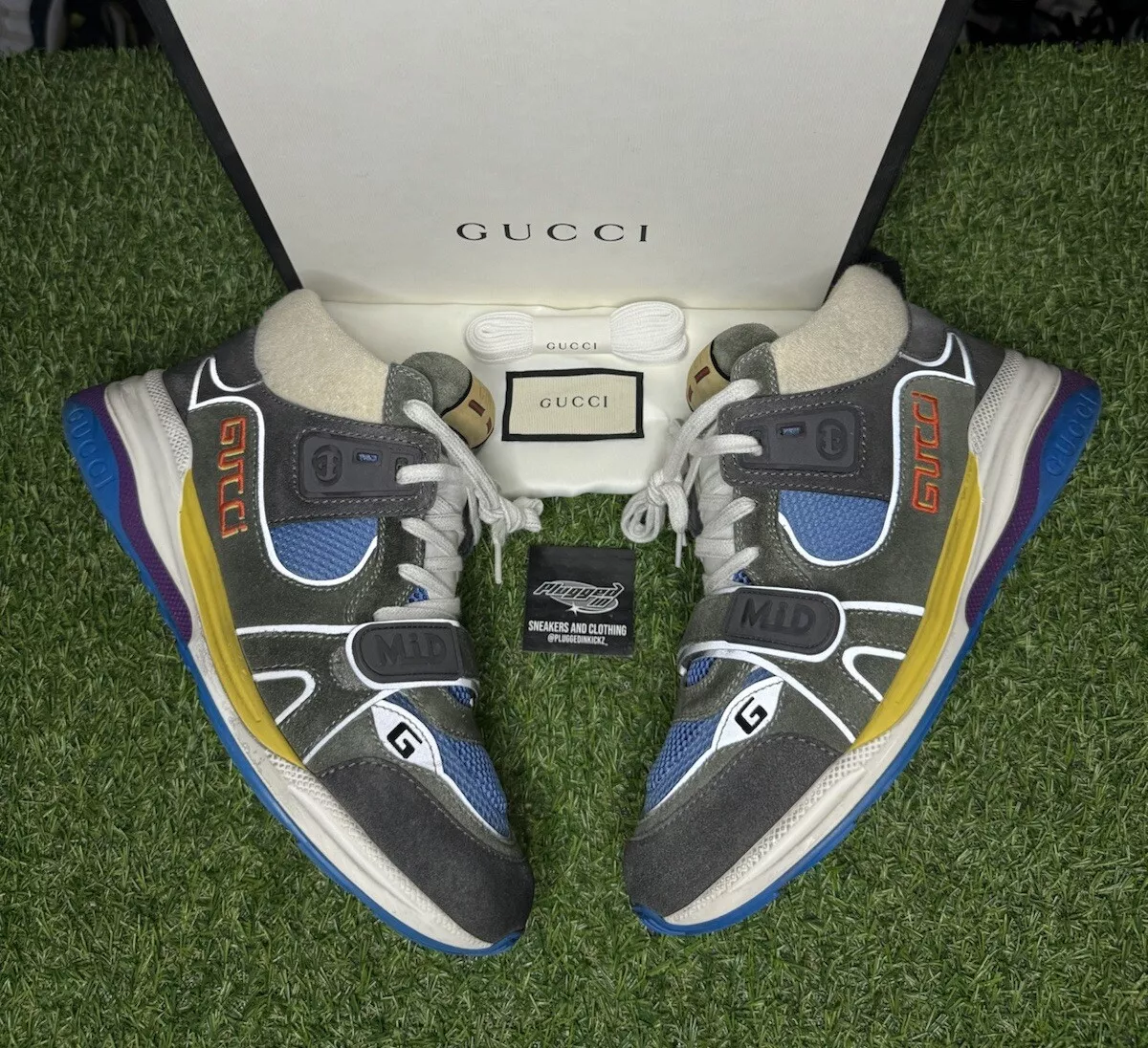 Taille 8 G (8,5 US)   Baskets Gucci Ultraspace   SUPER PROPRES