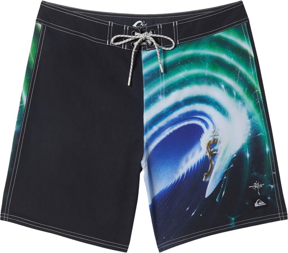 Quiksilver Men Rick Griffin Original BS 18 Boardshort UrchinBlack Size 34 5590₽