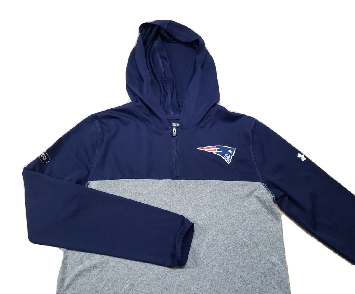 Under Armour Combine Authentic Youth Large YLG Hooded Long Sleeve