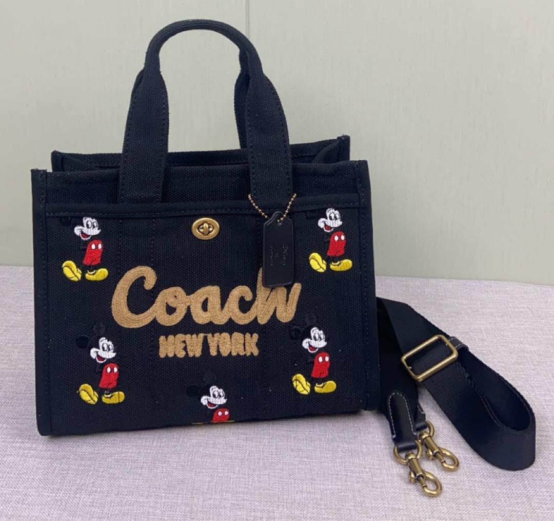 【Coach】Disney Cargo Tote Bag 20 With Mickey Mouse 国内発送 s-l1200.jpg