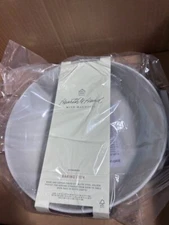 Hearth & Hand Magnolia Stoneware Baking Dish Oven-to-Table Set 500F Cream Fluted