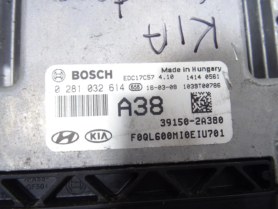 2016 KIA SPORTAGE CRDI 2 ISG MK4 5 DRS ESTATE 1.7 DIESEL ECU ENGINE CONTROL *979 - Image 4 of 4