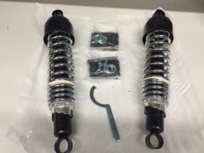 Shocks 12.5'' - 12.75''  eye / eye shock absorbers 12.5  in 325mm  black/chrome  