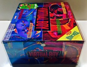 1 Console Box Protector For NINTENDO VIRTUAL BOY Console Boxes! Display Case 