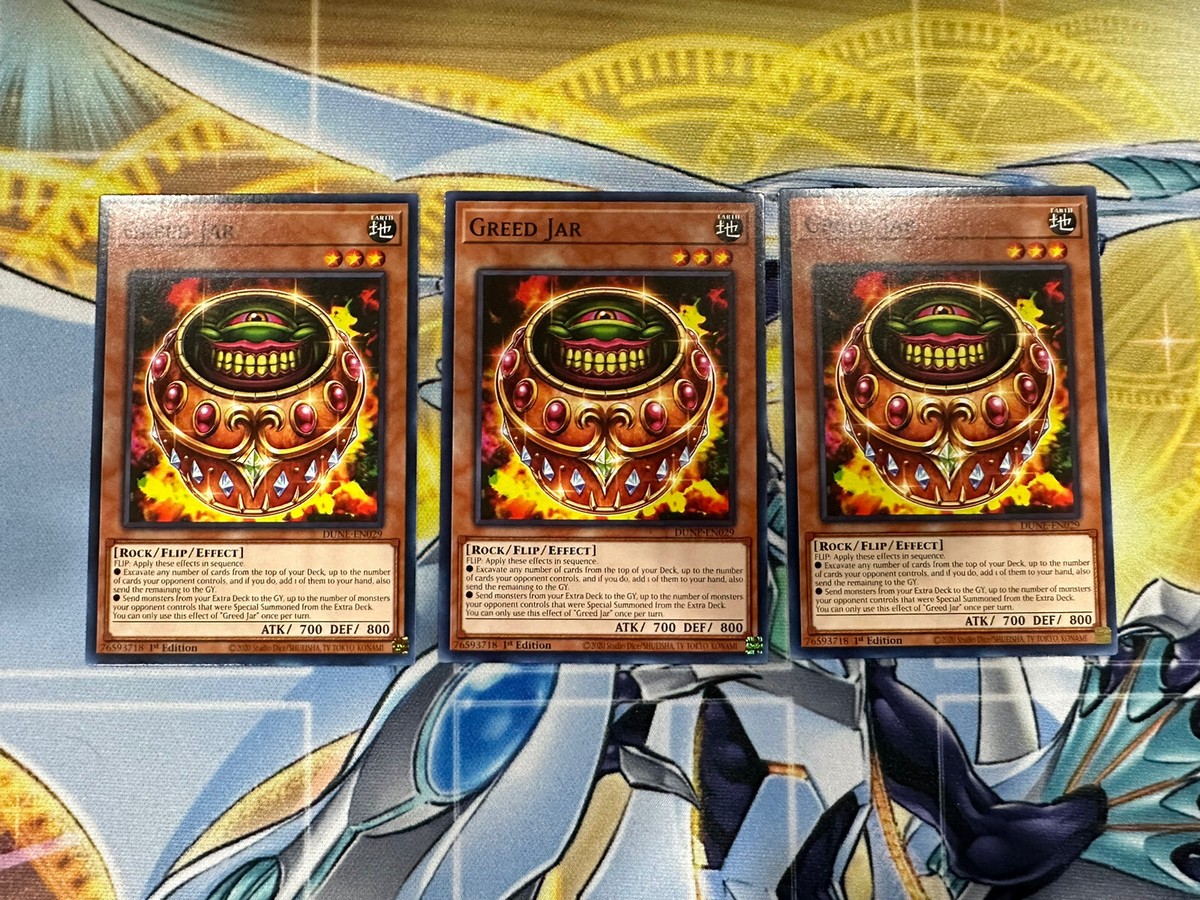 dice jar deck yugioh Pot of Greed Deck Box / Dice Tray main image 1