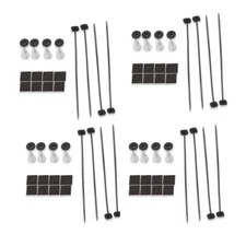 Zip Ties Straps Tabs Springs Electric Radiator Fan Tie Strap Mounting Kit 4 Pack