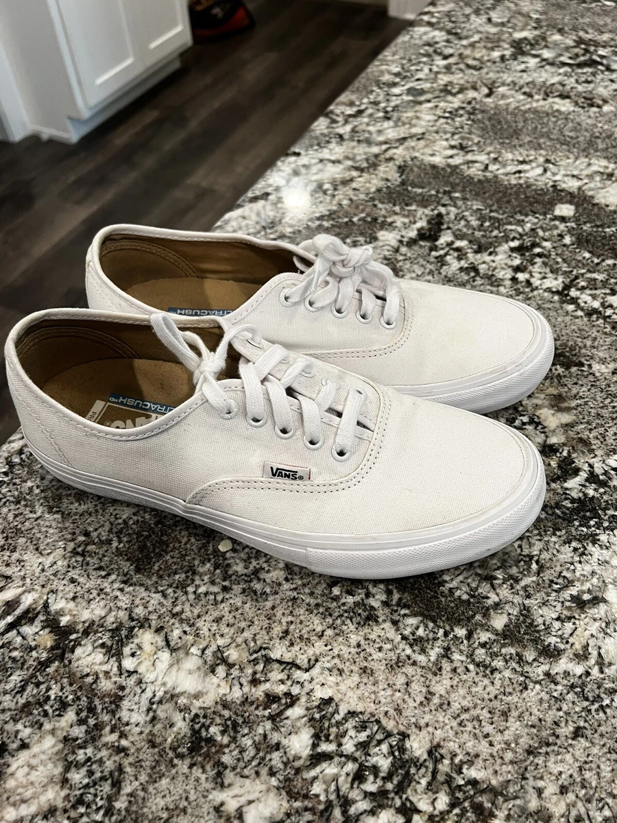 Vans clearance ultracush white