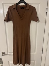 Ribbed midi dress