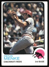1973 Topps Denis Menke #52 Cincinnati Reds