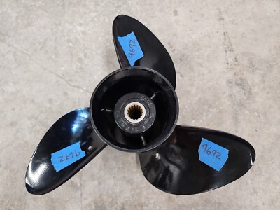 NEW 14 3/4'' X 19P OMC EVINRUDE JOHNSON SST SS PROP, 176617, 15 SPLINE, P9692