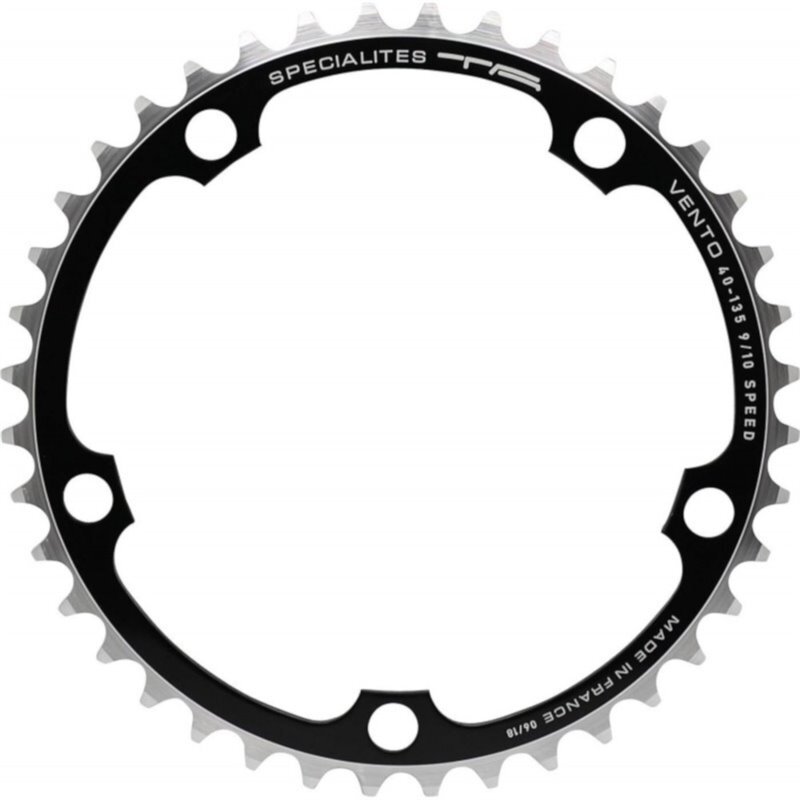 Specialtes TA Vento Campagnolo Inner Alloy Chainring 42T Black 9/10 Speed.