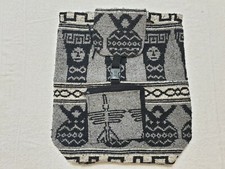 Zaino etnico tessuto filato di alpaca