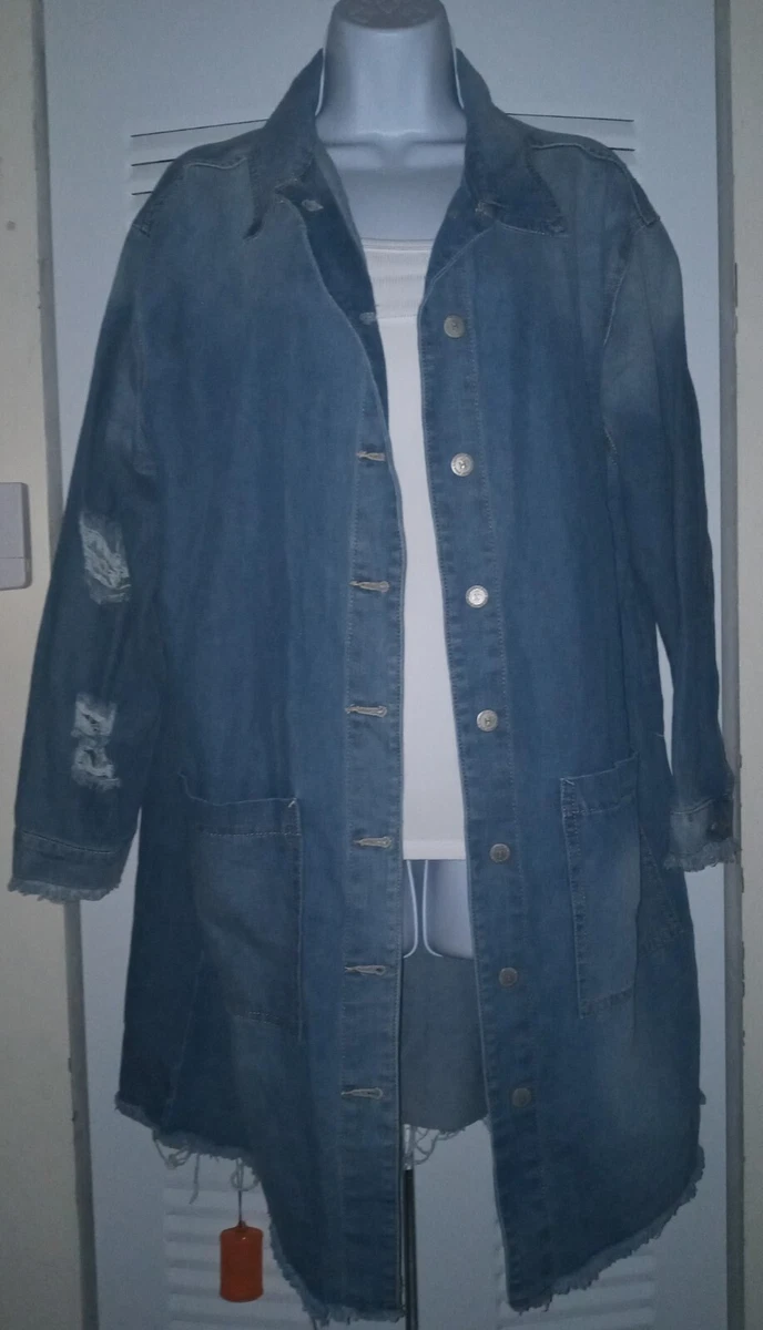 Denim lab deals coat