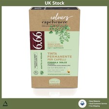 Gentle Deep Red Permanent Hair Dye - Odorless Ammonia-Free Colour 6.66N