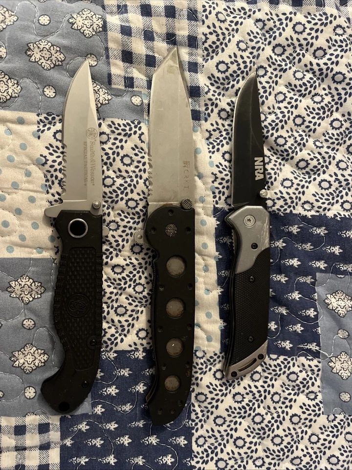 口袋刀 (3) Crkt/ Smith And Wesson/ NRA — 第 2/4 张图片