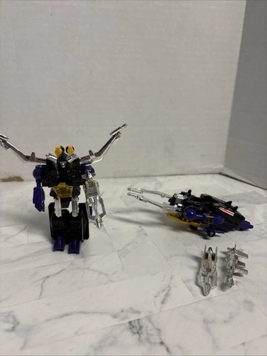 Shrapnel 100% Complete Insecticon 1985 Hasbro G1 Transformers 2 Figures!