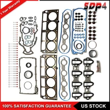 Full Gasket  Bolts Set  08-11 For Chevrolet Hummer H3T GMC Savana 4.8 5.3