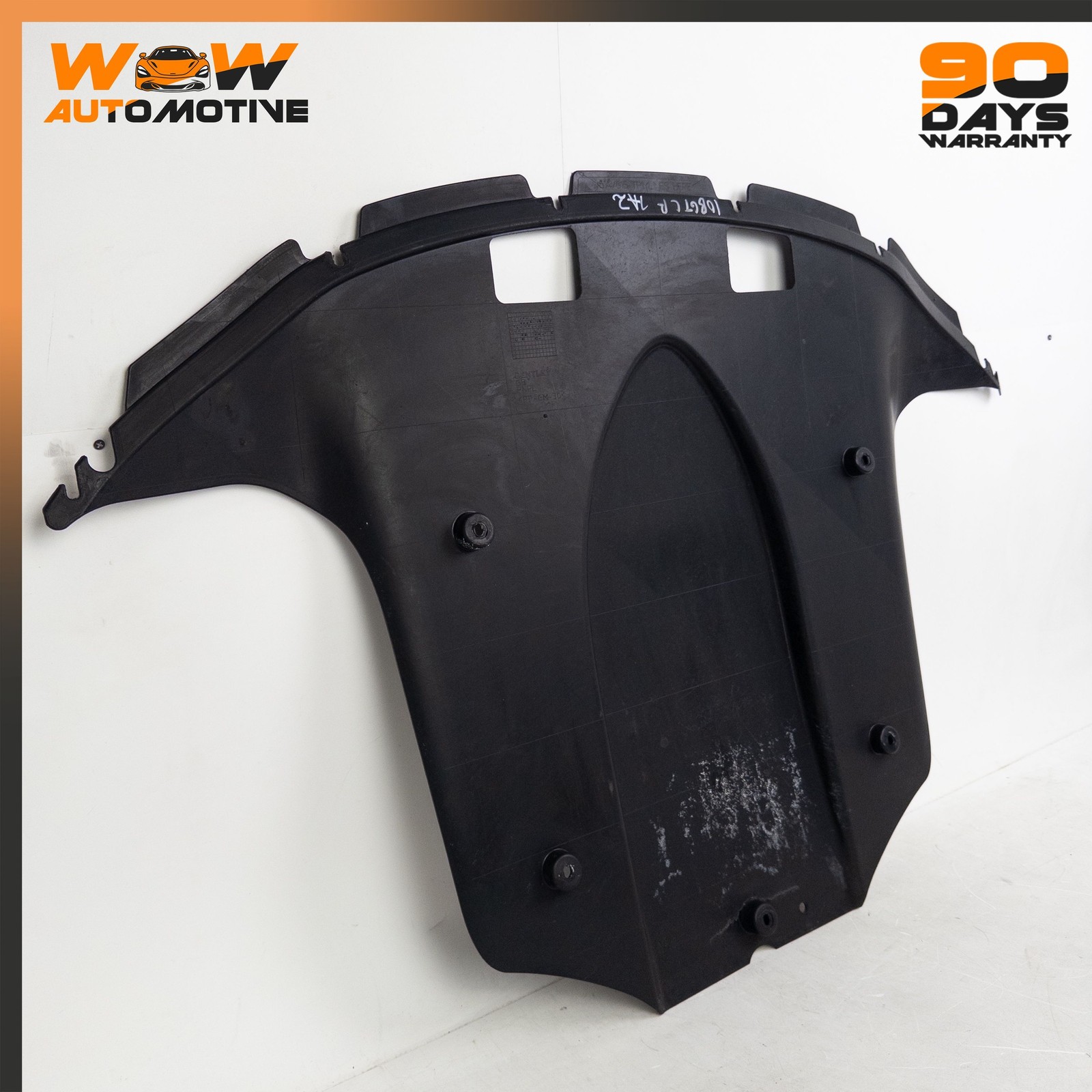 07-11 BENTLEY CONTINENTAL GTC REAR UNDERBODY SPLASH SHIELD GUARD COVER OEM