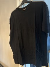 Plain Black Carling T Shirt One Size
