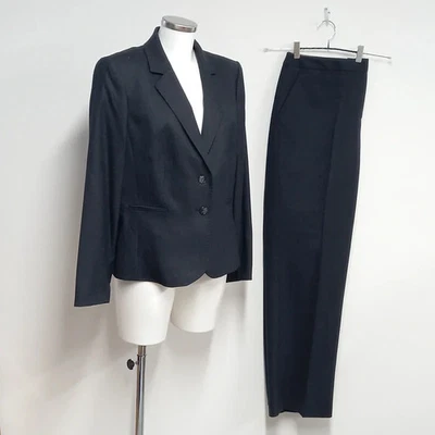 Austin Reed Womens Size UK 18 Charcoal Grey Flannel Stretch Suit NWT - Image 1 of 4