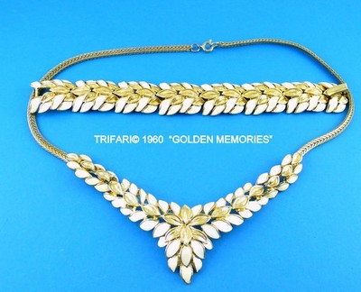 TRIFARI  , DEMIPARURE '' GOLDEN MEMORIES'' , USA 1960