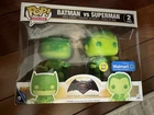Batman Vs Superman Funko Pop Exclusive 2 Pack VAULTED KRYPTONITE EXCLUSIVE