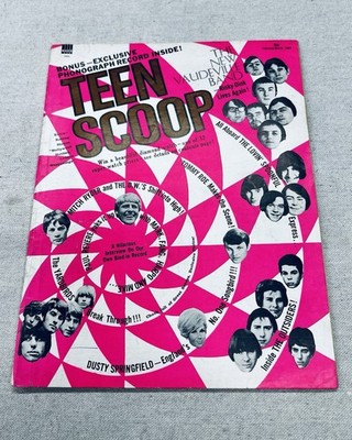 TEEN SCOOP Magazine 1960s - Dusty Springfield Yardbirds