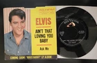ELVIS PRESLEY 47 8440 "AIN'T THAT LOVING YOU BABY" "ASK ME" HOLLYWOOD PRESS