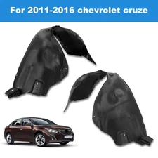 Fender Liner Set For 2011-2015 Chevrolet Cruze Front Driver + Passenger Side
