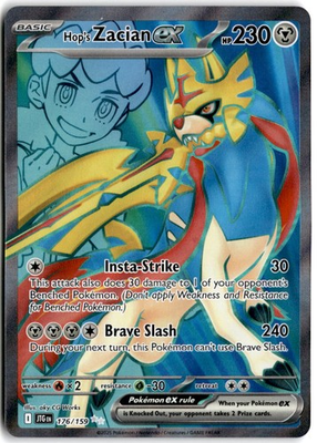 #ad #ad Hop#x27;s Zacian ex Ultra Rare SV09: Journey Together 176 159 NM $2.81