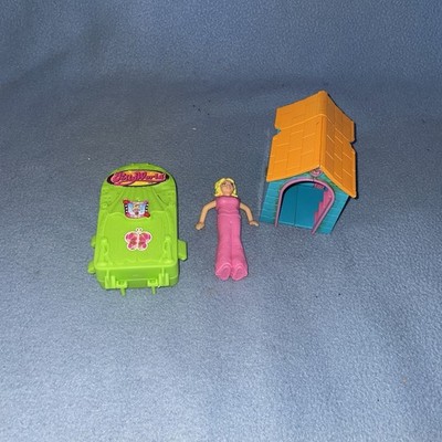 Polly Pocket Folding Dog House Toy Origin 2001 Replacement House & MCDs Toy