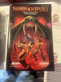 Swords And Serpents Fra Nes Complet Excellent &Eacute;tat 