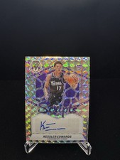 2023-24 Panini Mosaic Scripts Kessler Edwards #MS-EDW Kings