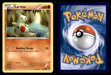 Pokemon Fates Collide Larvitar 40/124 2016 Common