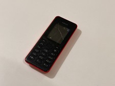 Nokia 108 Dual sim RM-944 Red Vintage Phone No Battery Untested Parts Only