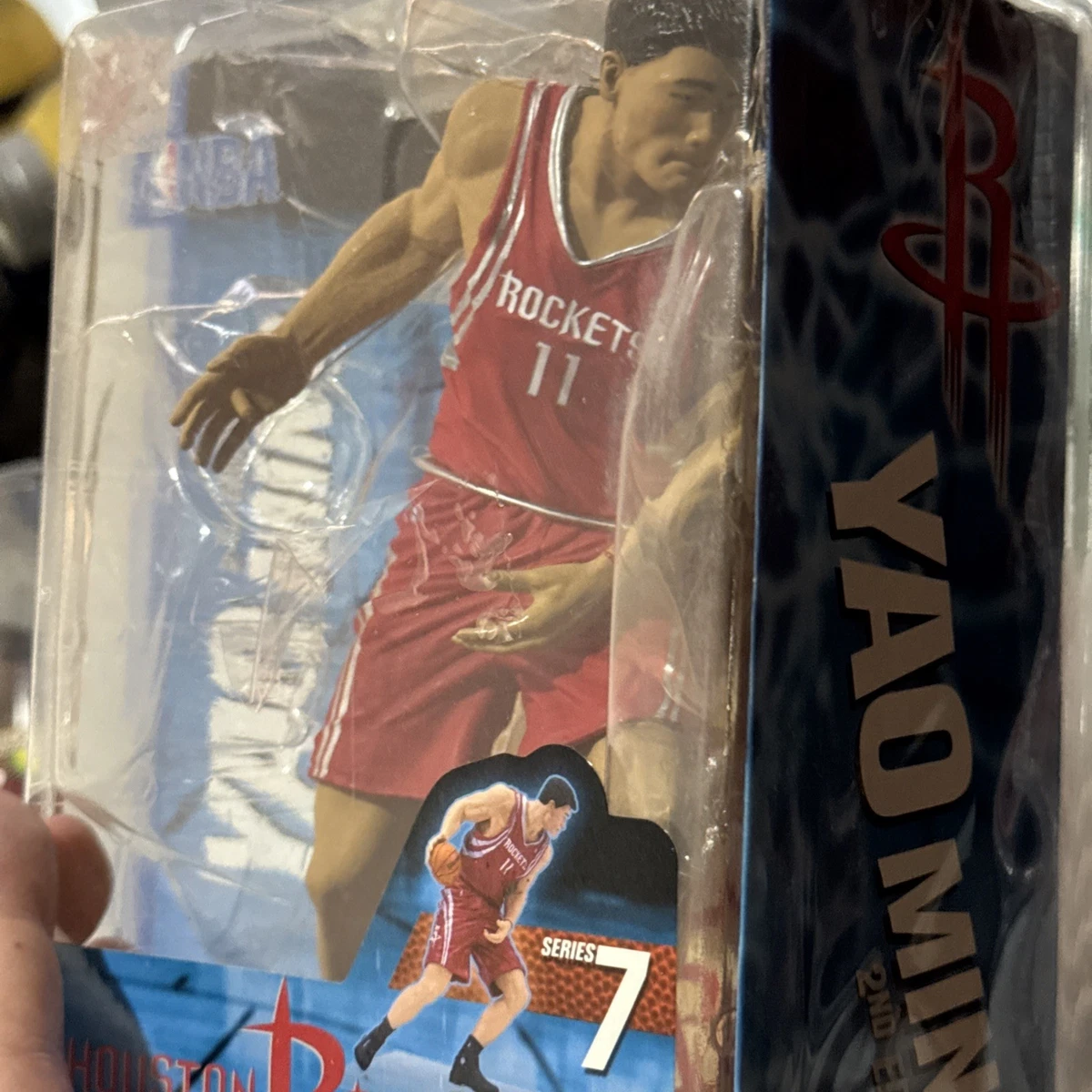 Yao Ming 2nd Edition McFarlane NBA Series 7 figure RED Uniform New Basketball