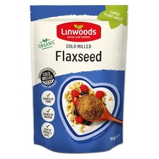 Linwoods Organic Flaxseed Plant Based High Protein Source Of Fibre Pack Of 1kg