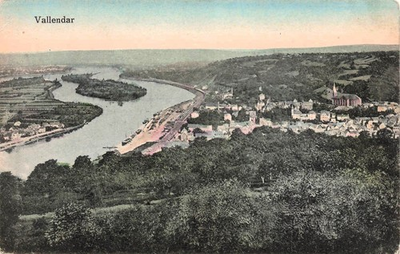 #ad Vallendar Germany Thine River Mayen Koblenz Early 1900s Vtg Postcard I34 $13.80
