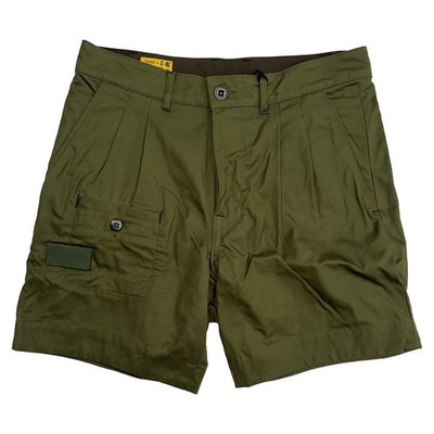 G-STAR Herren Salbei Plissee 1/2 Shorts UVP 75£