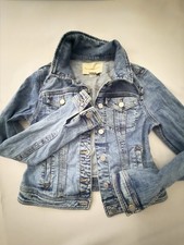 Pilcro & the Letterpress Blue Cropped Denim T...