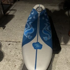 GYMAX Surfboard, 6FT Stand Up Paddle Board. No leash or fins Board only! WORKS!