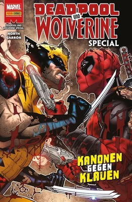 Deadpool und Wolverine Special - Kanonen gegen Klauen Marvel Comic