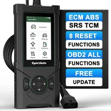 OBD2 Scanner Car Code Reader with ABS, SRS, ECM, TCM, Oil Reset, EPB, SAS, DPF,