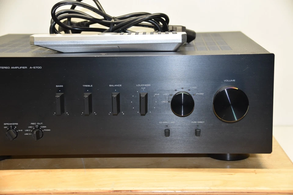 Yamaha A-S700 Natural Sound Stereo Amplifier/Verstärker in schwarz mit FB - Bild 3 von 4
