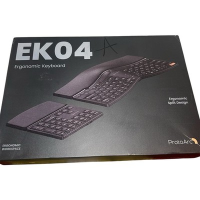 ProtoArc Wireless Ergonomic Keyboard, EK04 2.4GHz Wireless Ergo Keyboard NEW OB